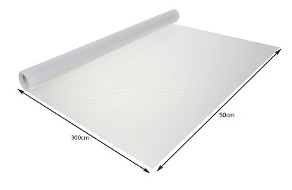 Protiskluzová podložka do šuplíků 300x50 cm