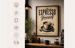 Espresso - obraz - Espresso pro tebe 04