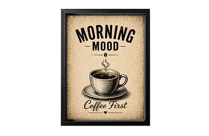 Morning mood - obraz - Ranní nálada a káva 05