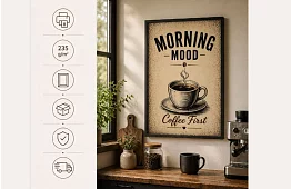 Morning mood - obraz - Ranní nálada a káva 05