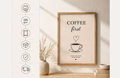 Good days - obraz - Dobré dny s kávou 11