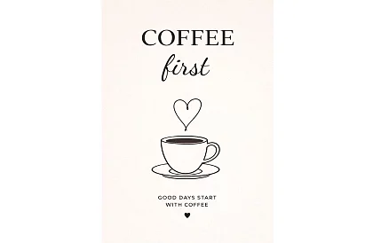 Good days - obraz - Dobré dny s kávou 11