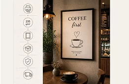 Good days - obraz - Dobré dny s kávou 11