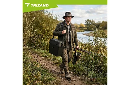 Rybářský box 2 v 1 – 38 × 34 × 21 cm organizér a židlička