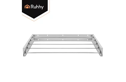 Nástěnný skládací sušák prádla 80 cm