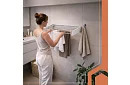 Nástěnný skládací sušák prádla 80 cm