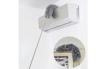 Teleskopický tenký mop – prachovka - 2 nástavce