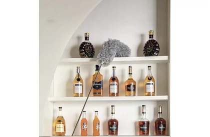 Teleskopický tenký mop – prachovka - 2 nástavce