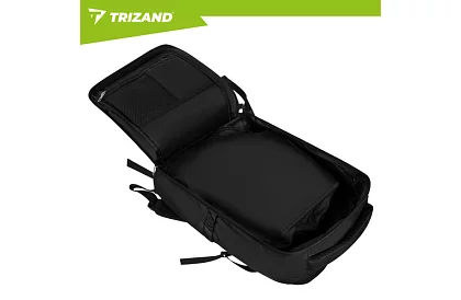 Cestovní příruční zavazadlo 40 × 20 × 25 cm – černý batoh s USB