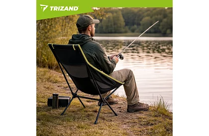 Rybářské skládací lehké křeslo 41 × 52 × 86 cm