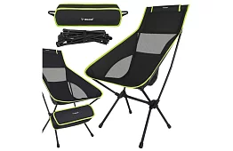 Rybářské skládací lehké křeslo 41 × 52 × 86 cm