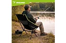 Rybářské skládací lehké křeslo 41 × 52 × 86 cm
