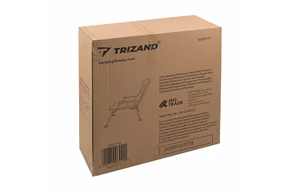 Rybářské skládací nastavitelné křeslo s područkami