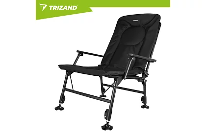 Rybářské skládací nastavitelné křeslo s područkami