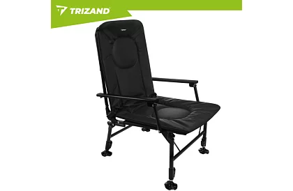 Rybářské skládací nastavitelné křeslo s područkami