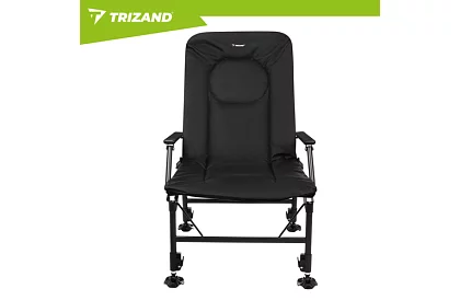 Rybářské skládací nastavitelné křeslo s područkami