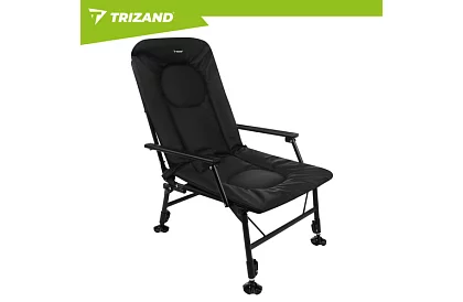Rybářské skládací nastavitelné křeslo s područkami