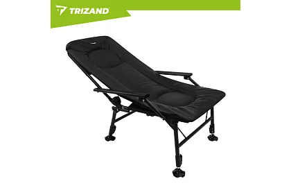 Rybářské skládací nastavitelné křeslo s područkami