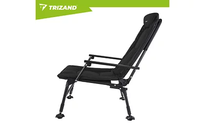 Rybářské skládací nastavitelné křeslo s područkami