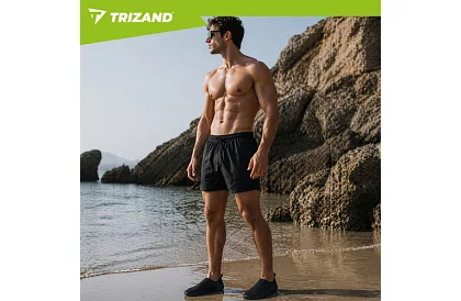 Boty do vody – protiskluzové, rychleschnoucí – černé, velikost 40