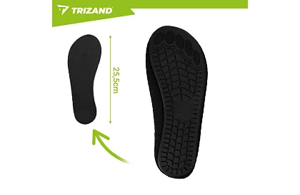 Boty do vody – protiskluzové, rychleschnoucí – černé, velikost 41