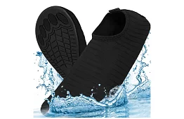 Boty do vody – protiskluzové, rychleschnoucí – černé, velikost 41