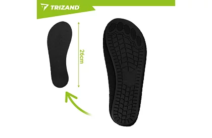 Boty do vody – protiskluzové, rychleschnoucí – černé, velikost 42