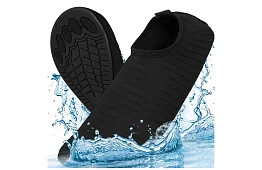Boty do vody – protiskluzové, rychleschnoucí – černé, velikost 42