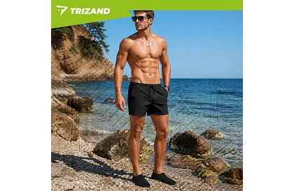 Boty do vody – protiskluzové, rychleschnoucí – černé, velikost 45