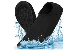 Boty do vody – protiskluzové, rychleschnoucí – černé, velikost 45