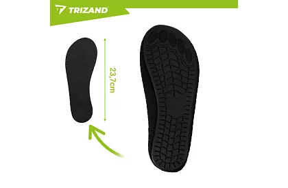 Boty do vody – protiskluzové, rychleschnoucí – černé, velikost 39