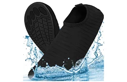 Boty do vody – protiskluzové, rychleschnoucí – černé, velikost 44