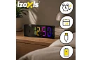 LED barevný budík – hodiny s displejem a teploměrem