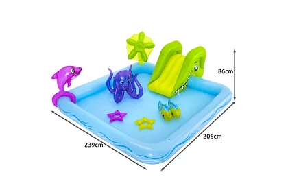 Vodní hřiště akvárium 239 × 206 × 86 cm, B53052