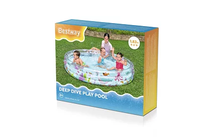 Nafukovací bazén – 188 × 33 cm, B51005