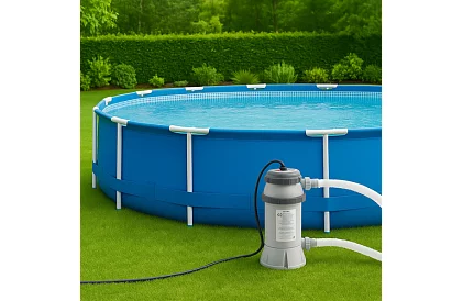 Bazénový ohřívač vody – elektrický ohřívač do 34 °C, I28684