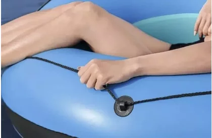 Nafukovací kruh s opěrkou a držákem na pití – B43108