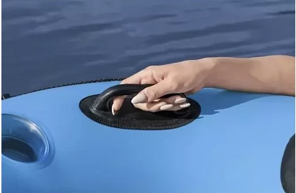 Nafukovací kruh s opěrkou a držákem na pití – B43108