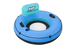 Nafukovací kruh s opěrkou a držákem na pití – B43108