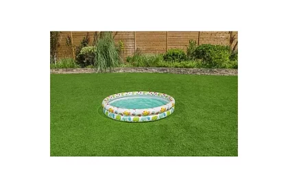 Nafukovací bazének 3v1 + kruh a míč – B51124