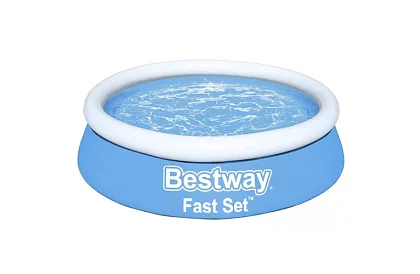 Expanzní bazén s nafukovacím límcem – 183 × 51 cm, B57392