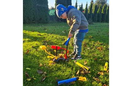 Pěnový dvojitý raketomet s pumpou – Double Rocket