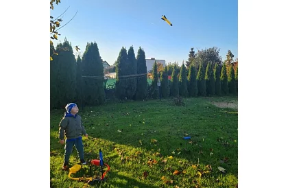 Pěnový dvojitý raketomet s pumpou – Double Rocket