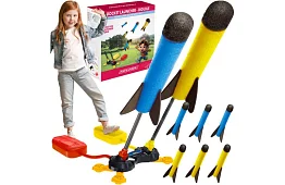 Pěnový dvojitý raketomet s pumpou – Double Rocket