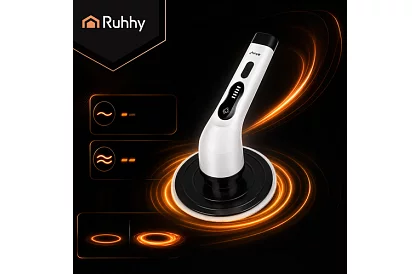 Elektrický čisticí rotační kartáč - Spin Scrubber + 9 hlavic