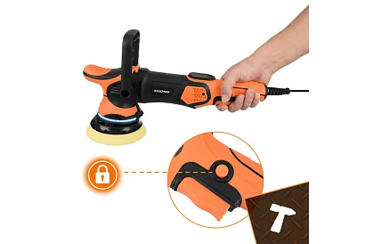 Orbitální leštička na auto 125 mm – 1000 W + příslušenství