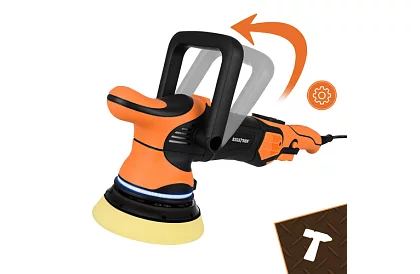 Orbitální leštička na auto 125 mm – 1000 W + příslušenství