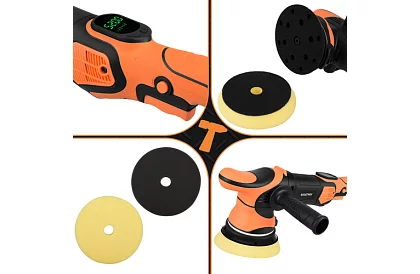 Orbitální leštička na auto 125 mm – 1000 W + příslušenství