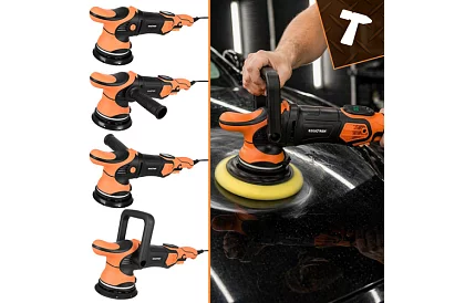 Orbitální leštička na auto 125 mm – 1000 W + příslušenství