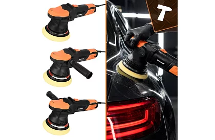 Orbitální leštička na auto 125/150 mm – 900 W + příslušenství